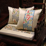 红木沙发坐垫靠垫中式红木加厚 定做实木沙发垫海棉垫椅垫罗汉床