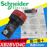 正品 施耐德 指示灯 XB2BVD4C XB2-BVD4C AC380V 红色 不含灯珠