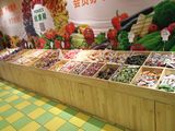 超市干果货架干果展架杂粮展示架 糖果柜 散货柜干果柜木制展架