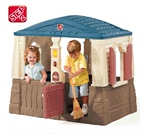 美国进口STEP2幼儿童游戏屋塑料大房子庭院玩具屋互动游戏小屋