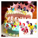 翻糖奶油生日儿童芭比娃娃蛋糕蛋糕装饰烘培专用小马宝莉