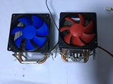 二手台式机CPU风扇铜管散热器AMD Intel775 1155通用