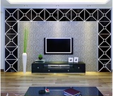 几何图案镜面墙贴 客厅玄关沙发电视背景墙装饰镜面墙贴个性大方
