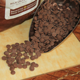 比利时进口嘉利宝CALLEBAUT 烘焙牛奶巧克力豆33.6% 500g正品分装