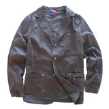男装M123 男式休闲西装外套夹克衫 出口外贸原单尾单