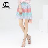 COCOBELLA 2016夏季新品欧美范时尚甜美蕾丝女士半身短裙DS228