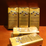 现货进口高迪瓦Godiva歌帝梵纯牛奶巧克力豆罐装休闲零食品糖果