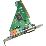 包邮PCI声卡8738台式机电脑声卡5.1声道独立声卡支持WIN7 32/64位