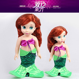 迪士尼沙龙娃娃美人鱼Disney Ariel艾丽儿公主芭比娃娃儿童玩具