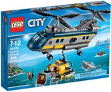 LEGO乐高积木玩具积木 60093 CITY 城市 系列 深海探险直升机