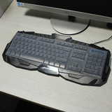 升派 如意鸟M-500台式电脑键盘保护膜 防水防尘套 游戏办公家用