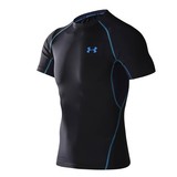 UA紧身衣男套装安德玛heatgear短袖T恤圆领运动健身服速干弹力衣