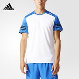 adidas 阿迪达斯 跑步 男子 短袖T恤 AA0644