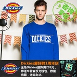Dickies2016春季新款男装印花宽松圆领卫衣161M30WD45