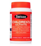 澳洲直邮 Swisse Children's儿童复合维生素 矿物质咀嚼片 120粒