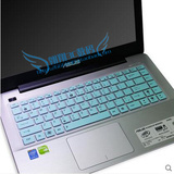 键盘膜A455L X455L k455L w419l a43s y481c r45414寸华硕笔记本