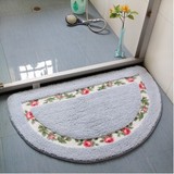 纯棉花瓣地毯地垫门垫 进门长条卧室厨房卫浴入门卫生间吸水防滑