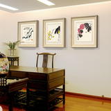 中国风格水墨画装饰画新古典有框画客厅书房茶楼随意搭配挂画壁画