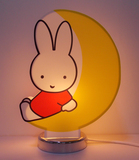儿童台灯护眼灯床头灯儿童房装饰灯卡通灯可调光台灯兔子灯星月灯