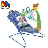 MOLTO美特新款闪光音乐婴儿床铃飞机旋转遥控摇椅8710包邮