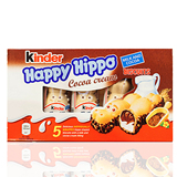 进口巧克力 健达巧克力Kinder Happy Hippo健达河马5 条装