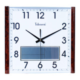 天王星LED4612石英钟电子挂表万年历挂钟客厅创意静音欧式钟表