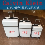 外贸正品ck拉杆箱超轻防刮痕登机箱旅行箱行李箱可扩展20/24/28寸
