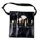包邮化妆师专用21插孔化妆包刷包腰包肩挎包 便携化妆刷收纳包