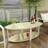 特价包邮茶几简约现代时尚创意小户型茶几客厅简易椭圆形茶桌矮桌