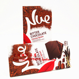 【十块包邮】进口黑巧克力可可豆夹心75%可可脂俄罗斯NUE品牌黑巧