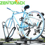 真图汽车车顶自行车架 国际进口通用车载自行车架单车架行李架