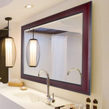 众想 浴室镜中式银镜卫浴镜洗手间镜子装饰镜子壁挂梳妆镜挂镜Z05