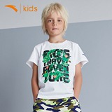 安踏童装儿童短袖T恤2016夏季新款吸汗透气大男童运动短T35626142