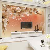 3d立体现代简约无缝壁画欧式客厅电视背景墙壁纸温馨卧室影视墙纸
