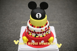 简屋翻糖蛋糕小朋友生日礼物米老鼠米奇妙妙屋米妮迪士尼创意甜品