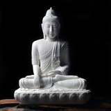陶瓷泰国释迦牟尼佛像印度如来缅甸菩萨东南亚宗教 家居客厅摆件