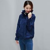 2016新款韩版宽松双层荷叶领夹克衫女秋季个性休闲长袖短款小外套