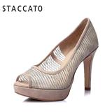 STACCATO/思加图2016春季专柜同款细高跟女鞋9KM13AU6