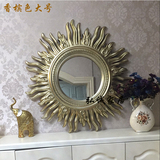 特价太阳镜欧式镜酒店宾馆装饰镜复古镜玄关镜油画框浴室镜壁挂镜