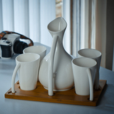 陶瓷咖啡杯子套装欧式茶具水壶整套 创意马克杯耐热冷凉水杯扎壶