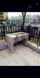 天然石材洗衣池带搓板阳台洗衣水池单槽水槽洗衣水盆石头盆洗衣槽