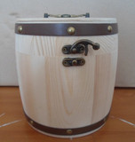 特价木制茶叶包装盒茶叶罐茶叶桶松木茶叶桶高档木桶礼品盒收纳桶