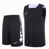 2016夏季耐克篮球服男球衣背心短裤运动套装跑步训练服宽松印号