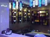 葡萄酒架实木壁挂式红酒架创意时尚悬酒架 酒吧墙壁酒柜餐厅装饰