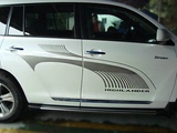 汽车用品2015新品丰田汉兰达车身拉花贴纸车门贴个性全车改装贴花