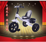 新款小龙人儿童三轮车宝宝脚踏车2-6岁童车小孩自行车玩具充气轮