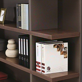 木质资料柜板式文件柜简易落地书架开放式办公室书柜高柜