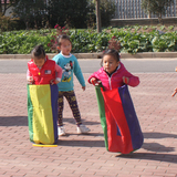 儿童成人双层加厚跳跳袋袋鼠袋幼儿园早教学户外感统训练器材玩具