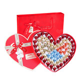 好时之吻77粒kisses巧克力爱心礼盒装 情人节生日礼物送老婆