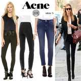 美国代购 Acne skin5 16新款百搭弹力修身显瘦小脚铅笔紧身牛仔裤